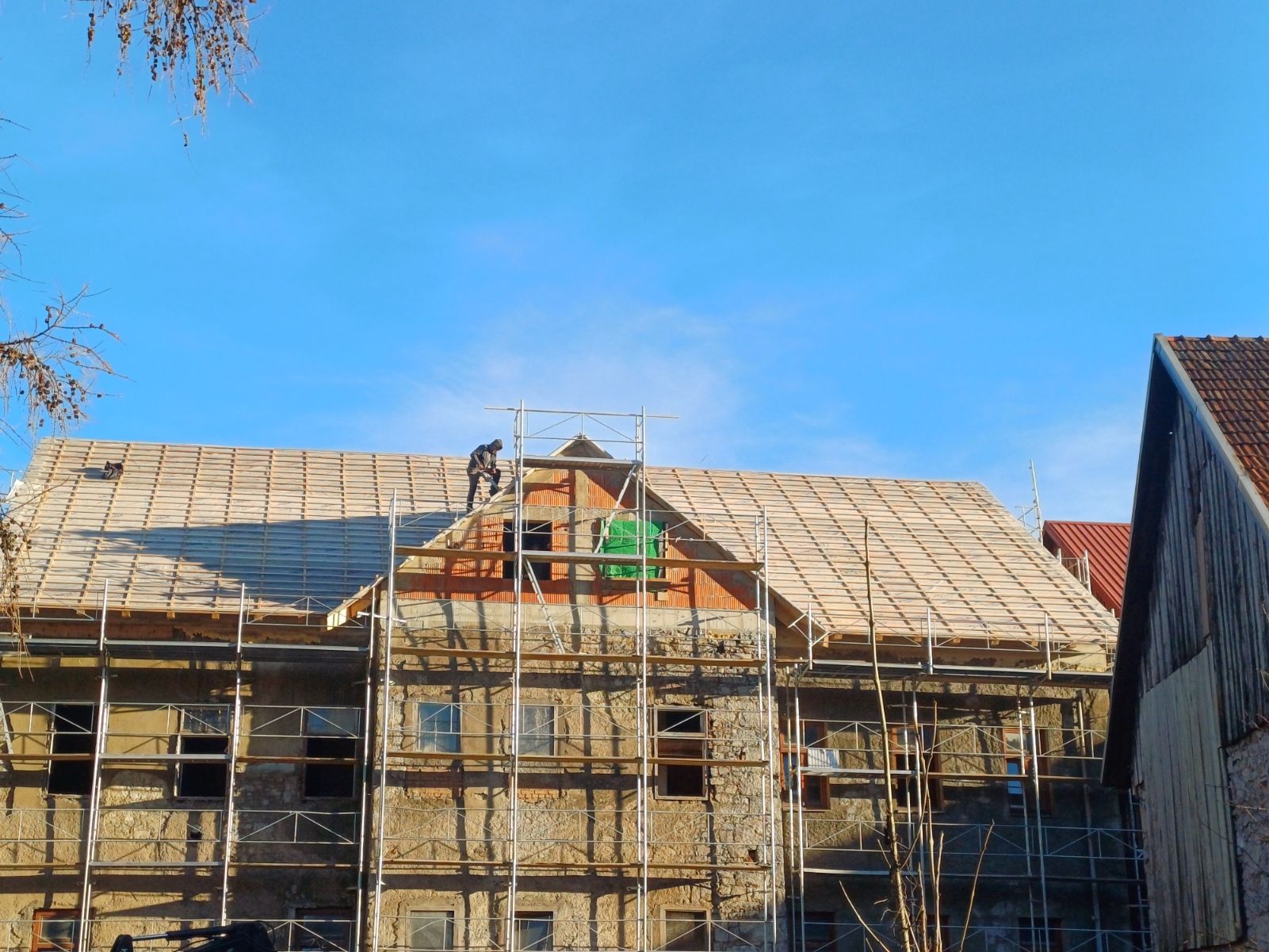 Montaža krovnih elemenata - Delnice