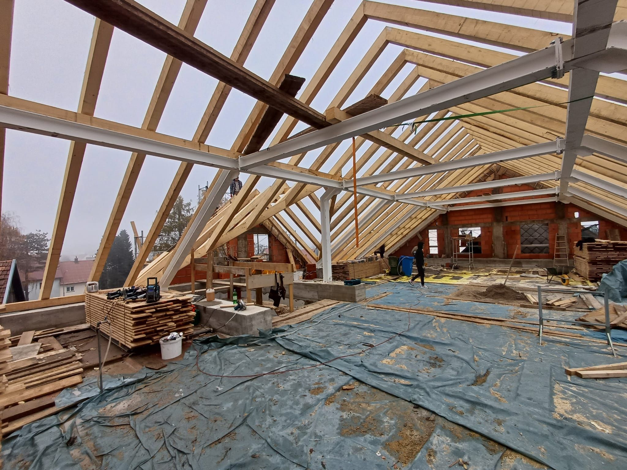 Detalj izvedbe krovišta - Delnice